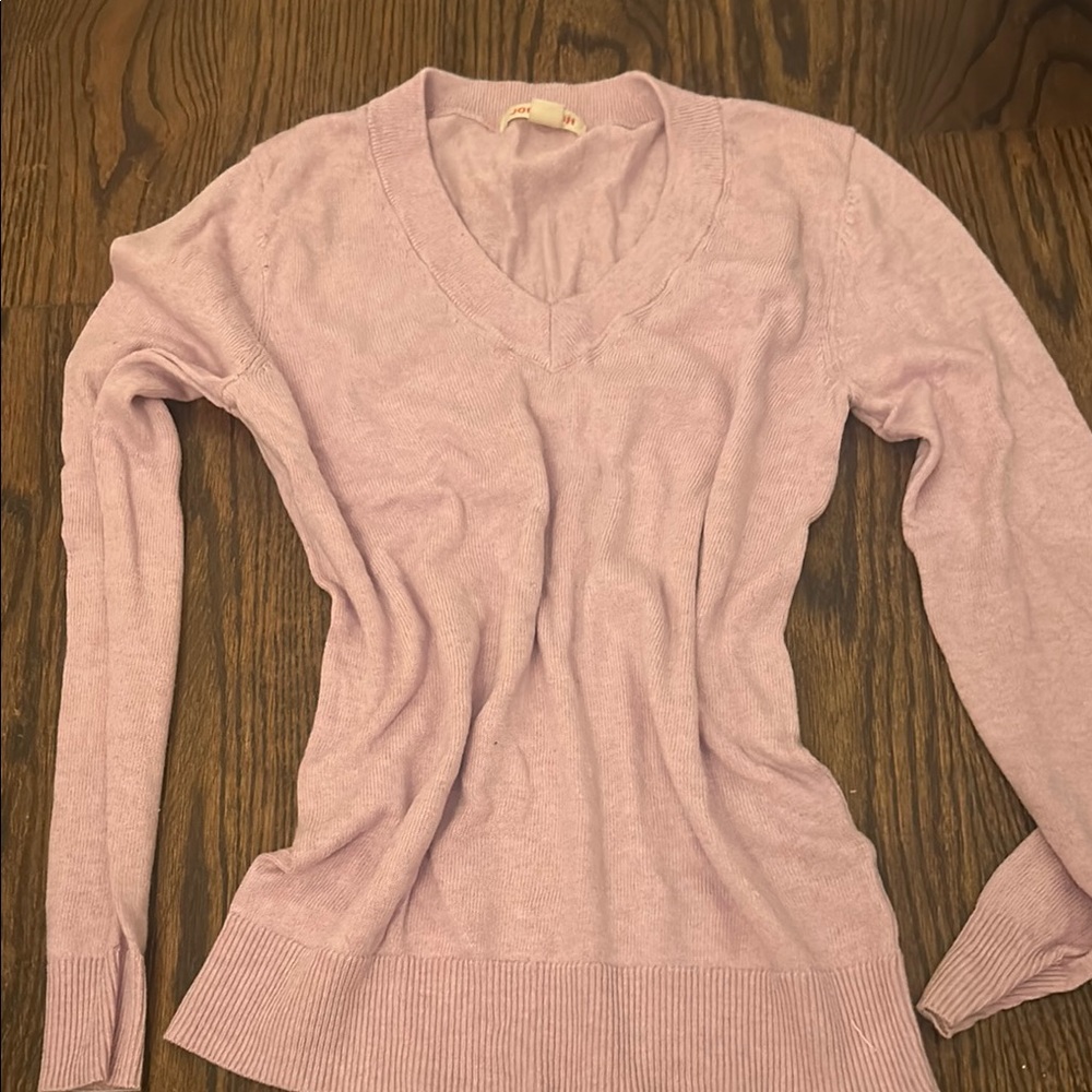 Joe Fresh Soft Pink Knit Top